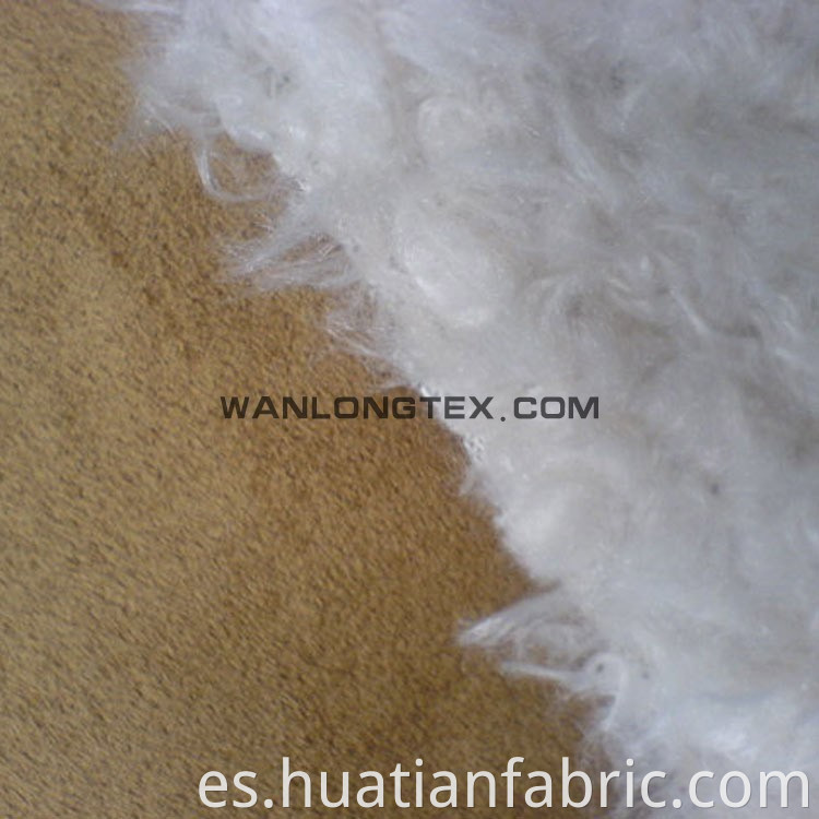 Tela de gamuza Faux Beber Berber Fleece para prendas